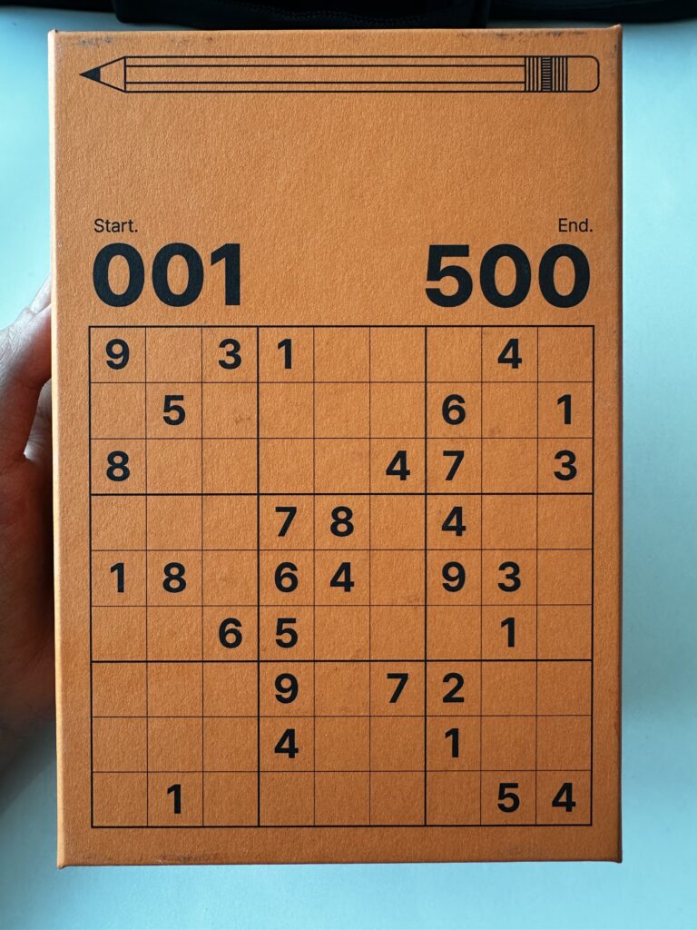 두뇌운동을 위한 더 스도쿠(The Sudoku) 리뷰 인테리어 감성 소품 추천