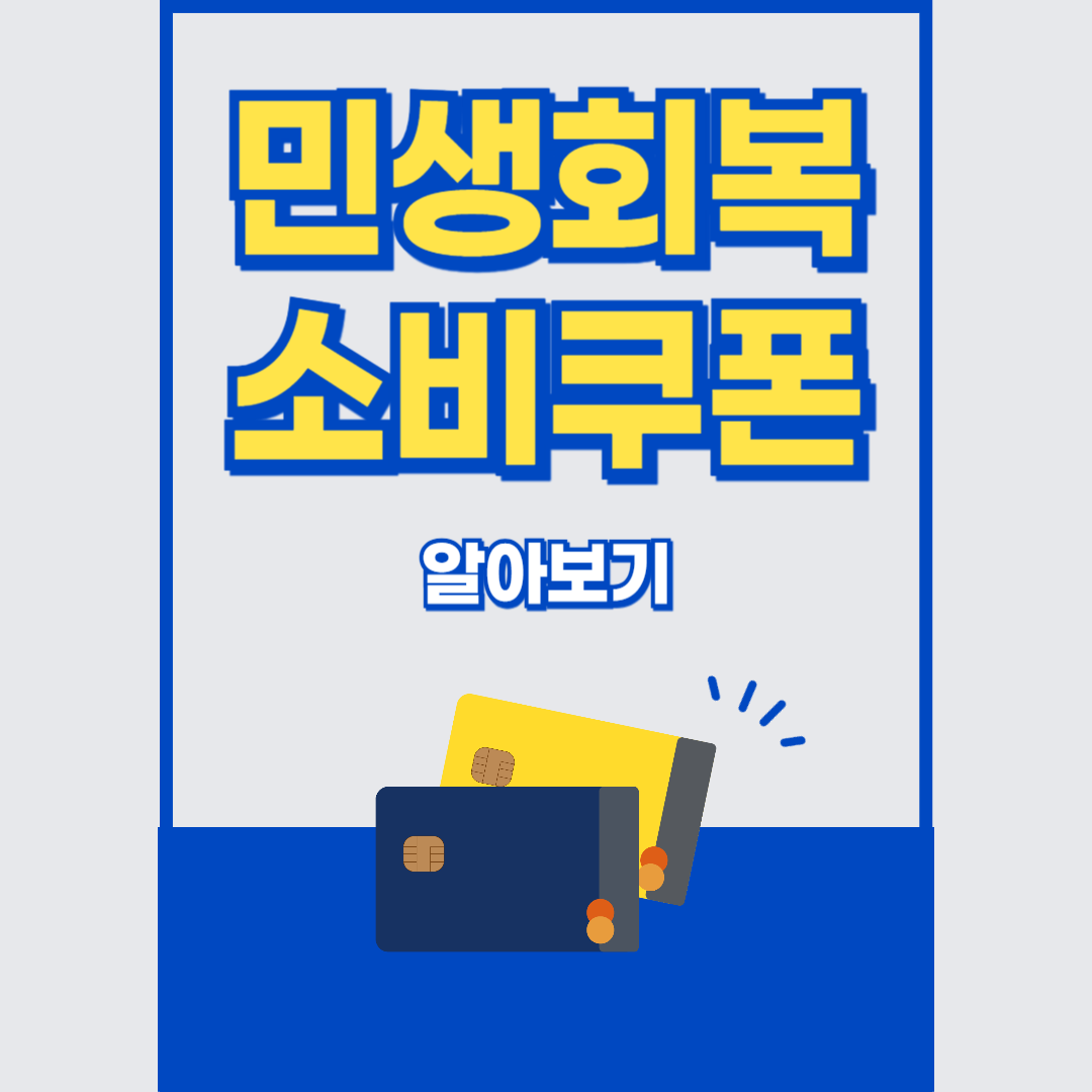 민생회복 소비쿠폰